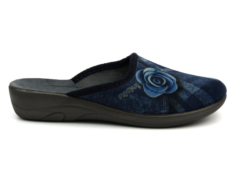 Dámské pantofle, sálové pantofle INBLU CARLOTTA, šedé
