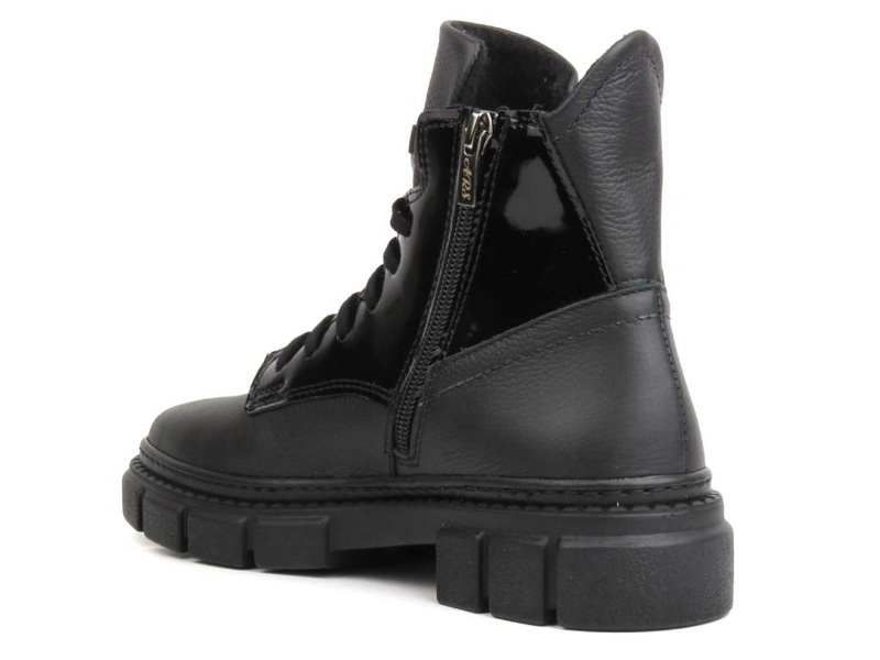 Dámské boty polské značky - Waldi 1169, černé