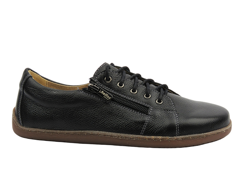 Barefoot dámské minimalistické polobotky černé Helios Komfort 436