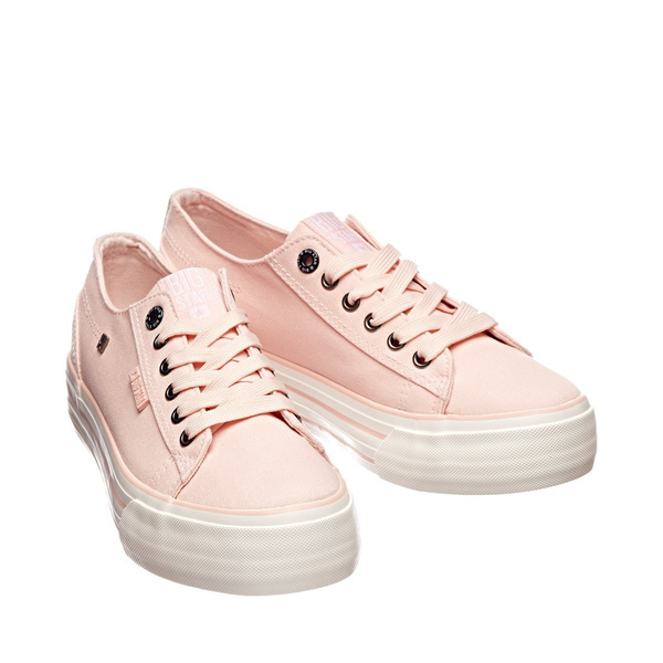 Dámské tenisky na platformě Big Star HH274058 pudrově růžové
