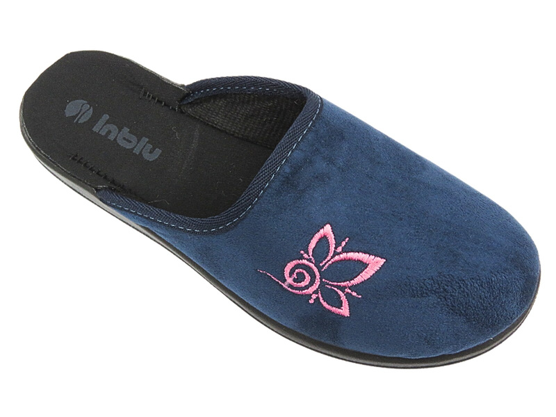 Dámské domácí pantofle - Inblu CU-2D Pomegranate - nazouvací