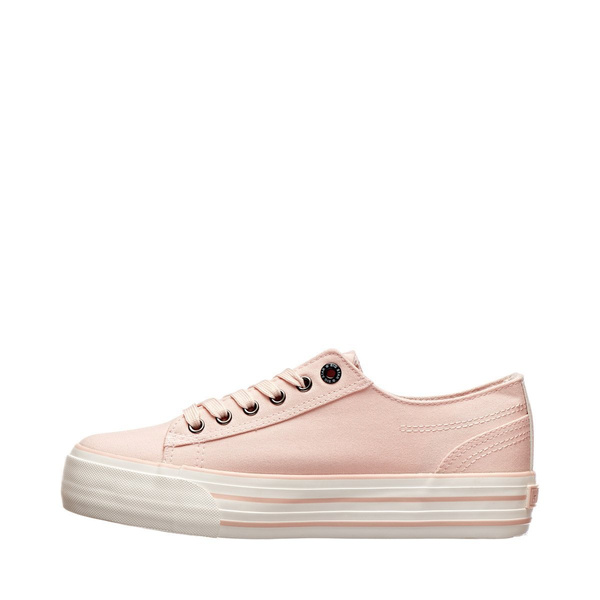 Dámské tenisky na platformě Big Star HH274058 pudrově růžové