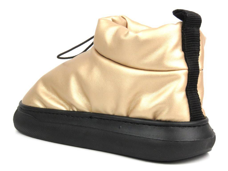 Eskymák, mukluk, dámské boty - Venezia AND31, zlatá