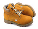 Dámské kožené boty zateplené vlnou - HELIOS Komfort 616/2G, camel