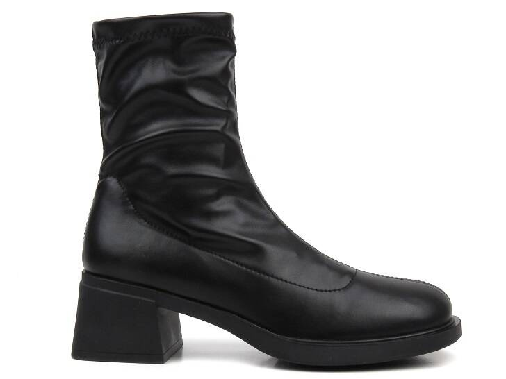 Dámské kotníkové boty na vysokém podpatku – Evento 23BT35-6449, černé