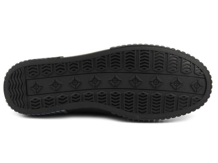 Pánské kožené tenisky - JOHN DOUBARE HD19958V1-6A, černé