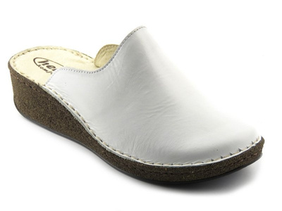 Dámské pantofle HELIOS 236 bílé