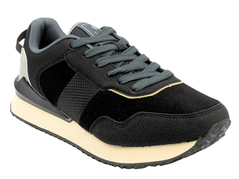 Šněrovací pánské sportovní boty černé Inblu IU-15