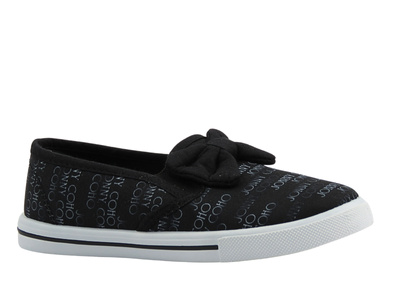 Dívčí černé tenisky NEWS 20DZ26-1749