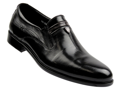 Elegantní pánské mokasíny, JOHN DOUBARE YGC-Z253-351-1, černé