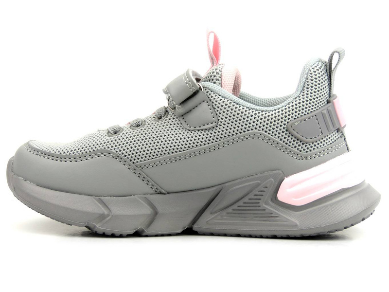 Tenisky, sportovní obuv pro dívky - AMERICAN CLUB AA 27/22, šedá