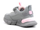 Tenisky, sportovní obuv pro dívky - AMERICAN CLUB AA 27/22, šedá