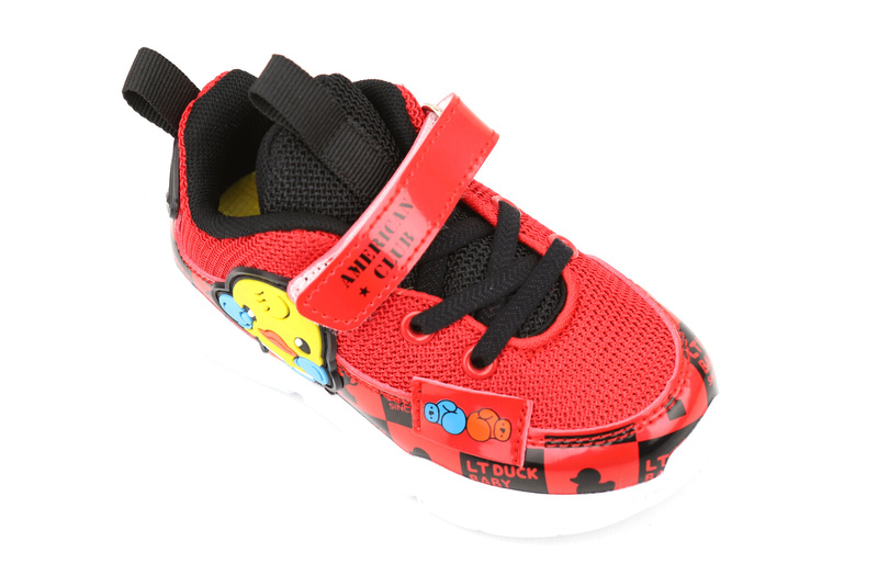 Sportovní obuv, dětské tenisky AMERICAN CLUB BD 23/22, červené