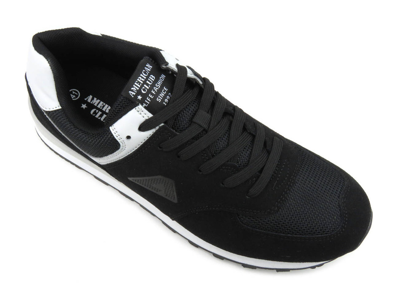 Pánská sportovní obuv AMERICAN CLUB FH 55/23, černá