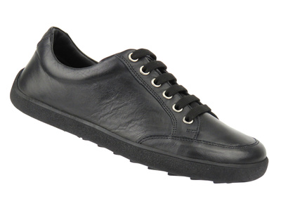 Dámské barefoot polobotky Nika Komfort 26014, černé