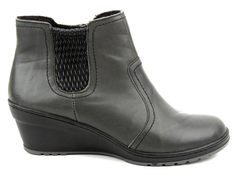 Dámské kotníkové boty HELIOS Komfort 607 šedé