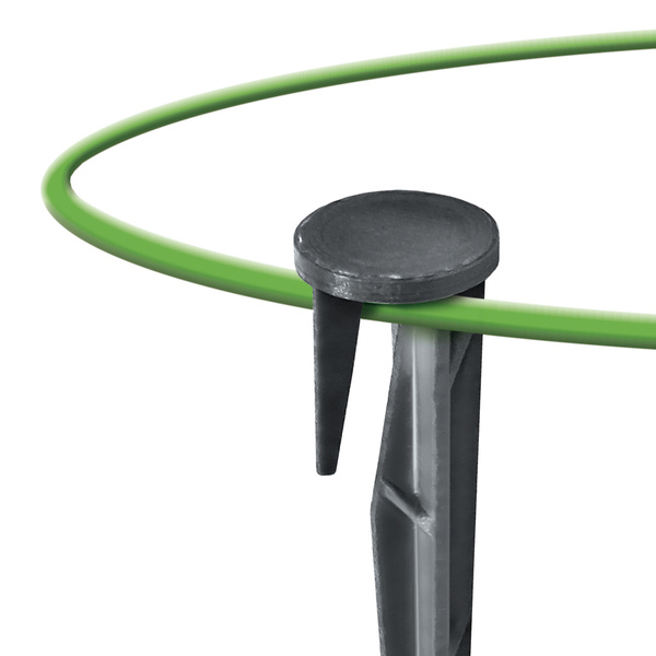 Kolíky pro připevnění ohraničujícího vodiče sekačky a sítě proti krtkům GardenPLAST - LinePEG 100 mm (10 cm), 100 kusů