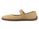 Barefoot kožené minimalistické dámské polobotky Nika Komfort 1445, béžové
