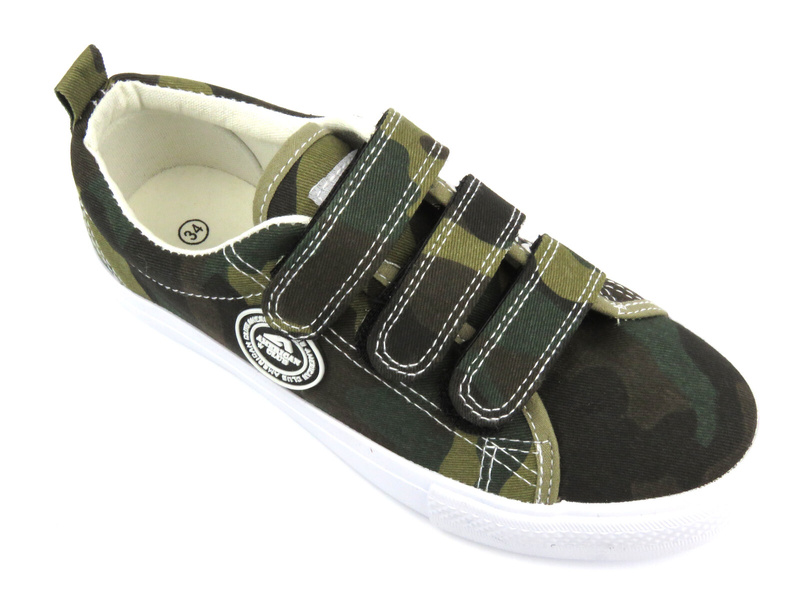 Klasické dětské tenisky American Club LH 42/23, černé