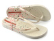 Nepromokavé dámské žabky Ipanema 26592, béžová s růžovou