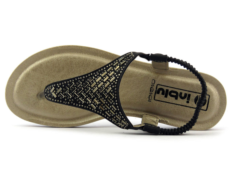 Dámské nazouváky - Inblu BA-43, černé