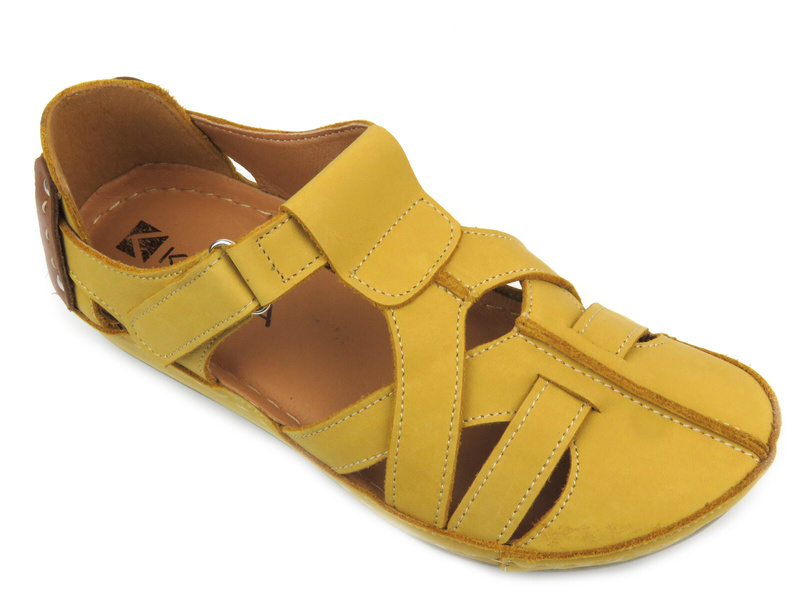 Pohodlné boty a dámské sandály - Kampa 74, modrá