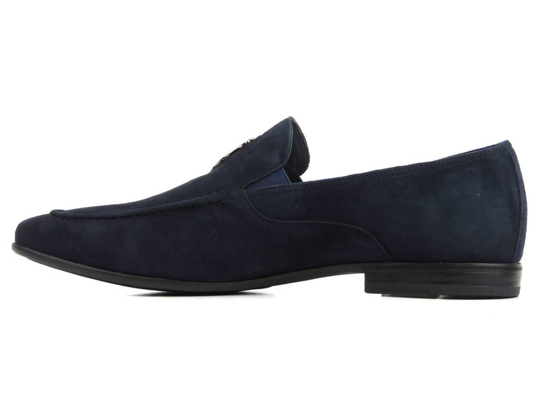 Vysoce kvalitní pánské mokasíny JOHN DOUBARE D778-120-29, tmavě modrá