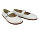 Barefoot kožené minimalistické polobotky Helios Komfort 471 bílé