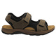 Pohodlné, klasické pánské sandály hnědé INBLU TL27-01