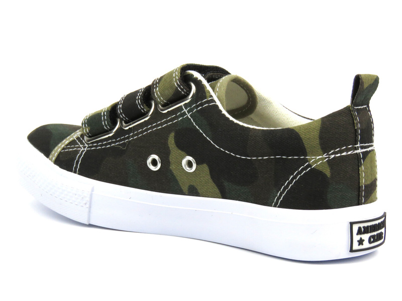 Klasické dětské tenisky American Club LH 42/23, černé