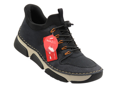 Boty dámské Rieker 45963-14, tmavě modré