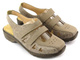Pohodlné dámské sandály šíře G 1/2 - Axel 2498, béžové