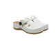BERKEMANN 01753-473 Dámské kožené žabky s podpatky Slip-on Brown