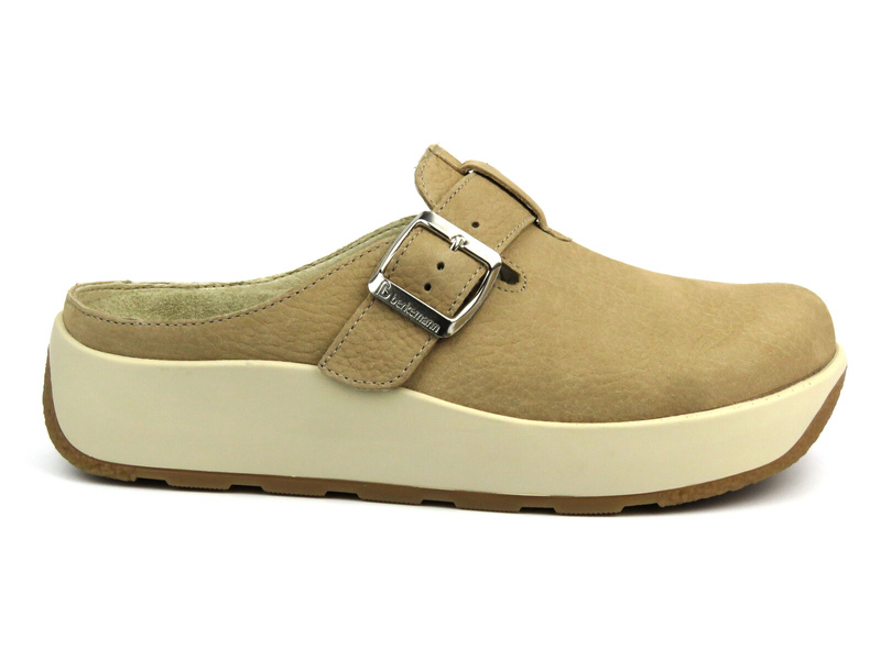 Pohodlné dámské pantofle, dřeváky - BERKEMANN 03902-710, srdíčka