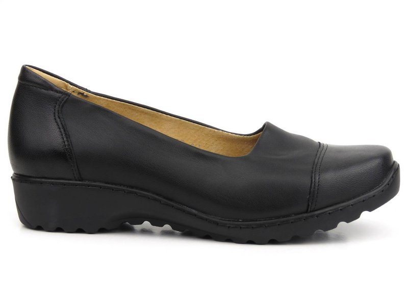 Pohodlné, měkké dámské boty se strečem - AXEL 1437, černá