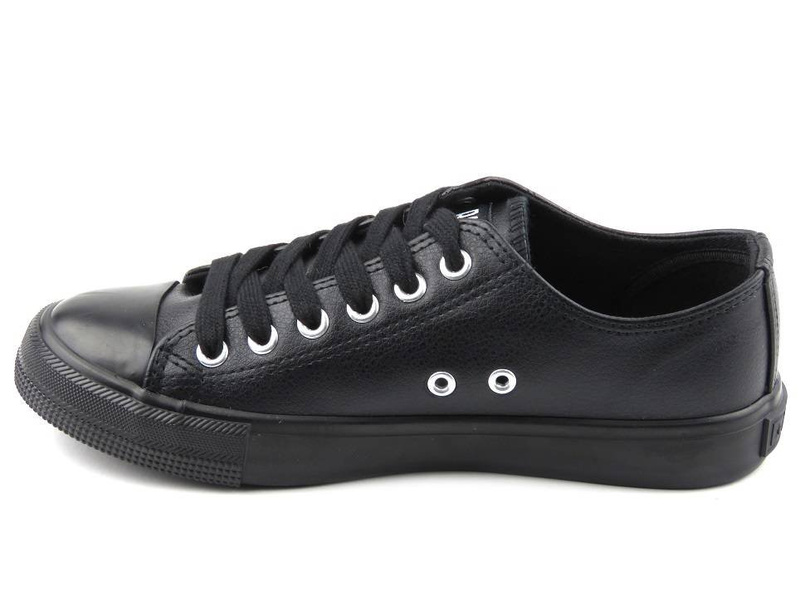 Dámské tenisky z ekokůže - Big Star V274871, černé