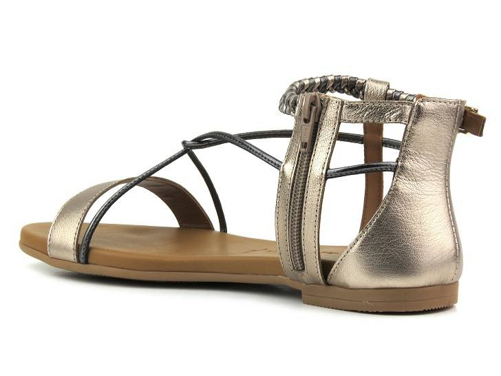 Kožené dámské gladiátorské sandály - Tamaris 28043