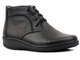 Lehké, pohodlné dámské kotníkové boty vyrobené v Polsku - HELIOS Komfort 612-2, černé