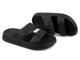 Dámské pěnové žabky se dvěma pásky - Realpaks F-620, černé