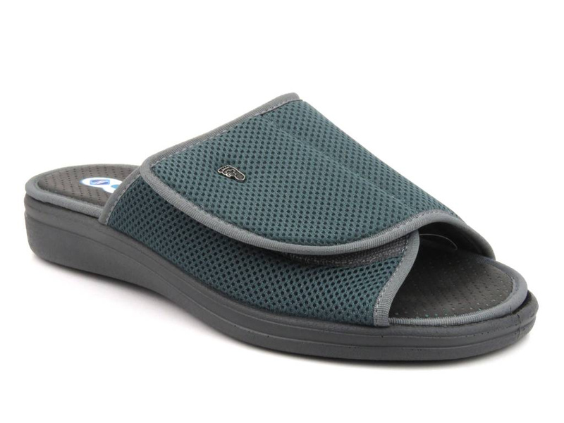 Pánské preventivní a zdravotní pantofle - Befado Dr Orto 078M001, šedé