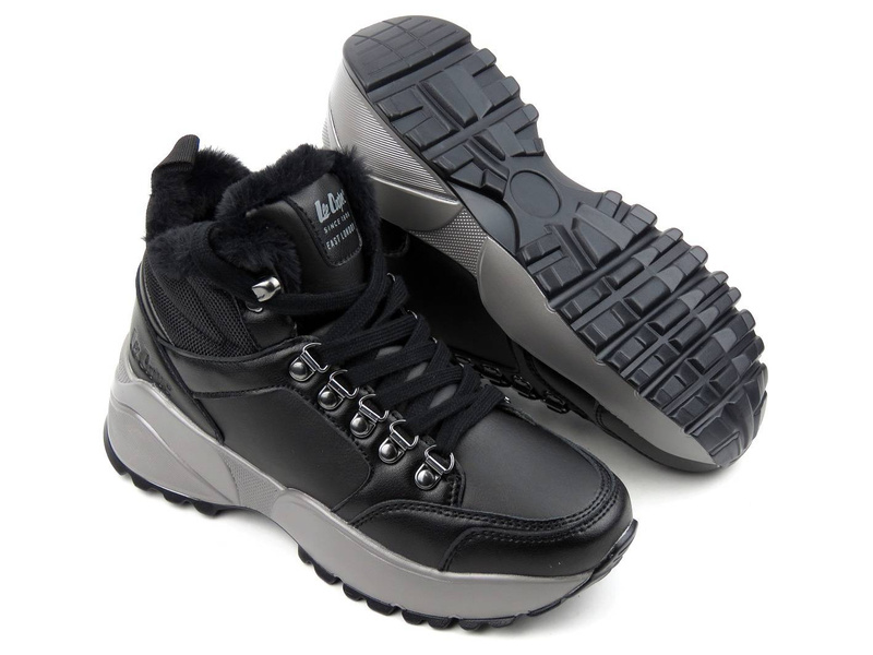 Dámské sněhule se silnou podrážkou - LEE COOPER LCJ-21-31-0618L, černé