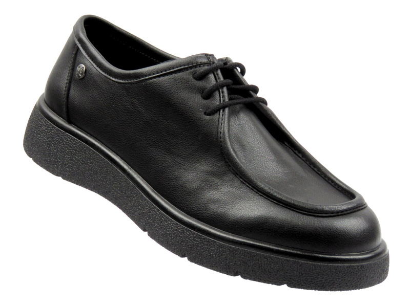 Dámské kožené polobotky černé Maciejka K7189-01/00-1