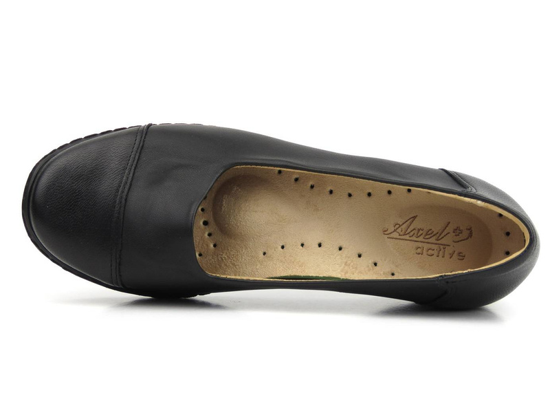 Pohodlné, měkké dámské boty se strečem - AXEL 1437, černá