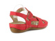 Pohodlné dámské sandály polské výroby - Helios Komfort 246, červené