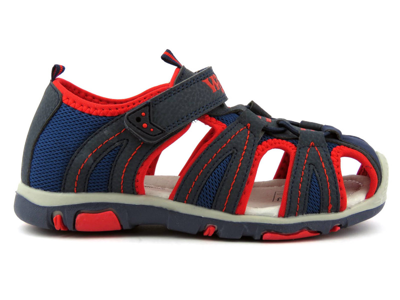 Dětské sportovní sandály - WOJTYŁKO 22313, tmavě modrá
