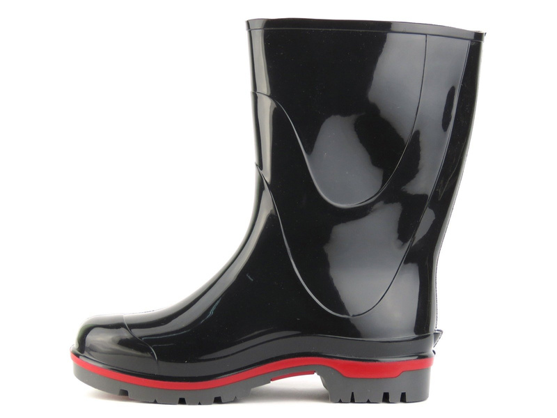 Dámské holínky do půli lýtek - Nordman Drop, černé