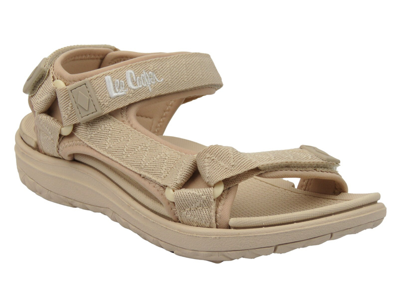 Dámské sportovní sandály - Lee Cooper 25-34-3560L, béžové