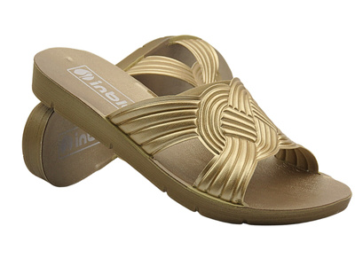 Dámské pantofle platinové INBLU ME-43 – Moderní design