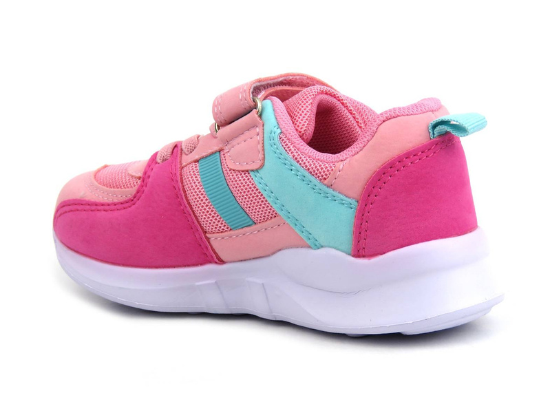 Dětská sportovní obuv s elastickými tkaničkami - BEFADO 516Y130, růžová