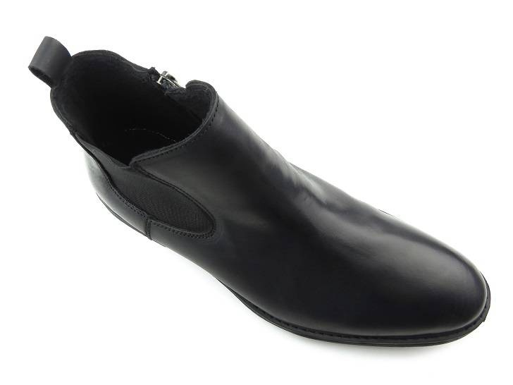 Pánské zimní chelsea boty - AMERICAN CLUB CY64/22, černé